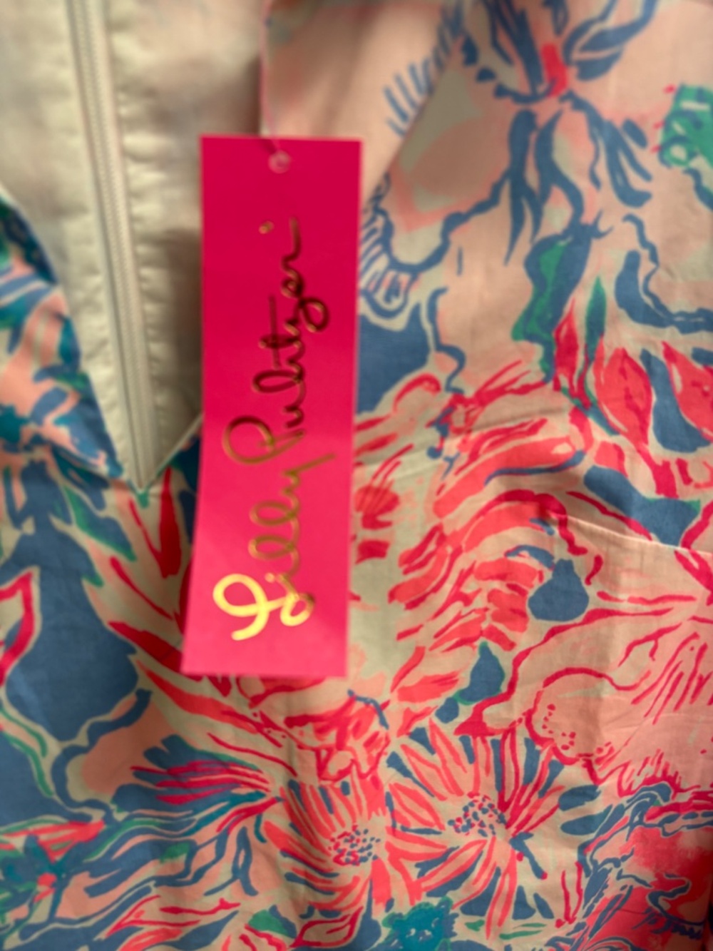 NWT Lilly Pulitzer Ginger Stretch Tunic Shirt dress Size 6 - Picture 7 of 9